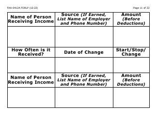 Form FAA-0412A-LP Change Report (Large Print) - Arizona, Page 11