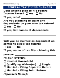 Form FAA-0412A-LP Change Report (Large Print) - Arizona, Page 13