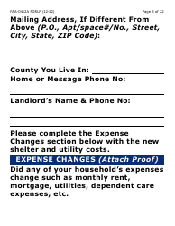 Form FAA-0412A-LP Change Report (Large Print) - Arizona, Page 5