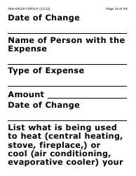 Form FAA-0412A-XLP change Report (Extra Large Print) - Arizona, Page 14