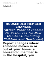 Form FAA-0412A-XLP change Report (Extra Large Print) - Arizona, Page 15