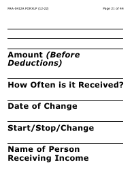 Form FAA-0412A-XLP change Report (Extra Large Print) - Arizona, Page 21