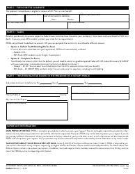 Form M50002 Svf Plan Survivor Benefit Application - Minnesota, Page 2