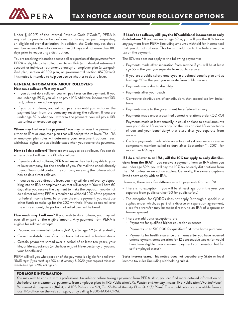 Form M50002 Svf Plan Survivor Benefit Application - Minnesota, Page 3