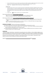 Retiree Election Form - Montana, Page 2