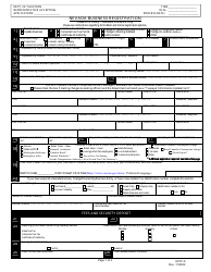 Document preview: Form NVTF-6 Nevada Business Registration - Nevada