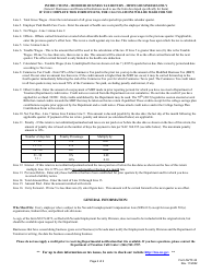 Form NVTF-22 Modified Business Tax Return - Mining - Nevada, Page 2