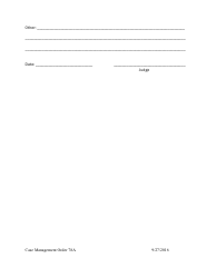 Form 78A Case Management Order - Domestic Relations - Illinois, Page 3