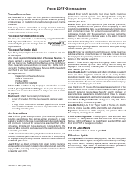 Form 207F-5 Insurance Premiums Tax Return Nonresident and Foreign Companies Initial Five-Year Return - Connecticut, Page 2