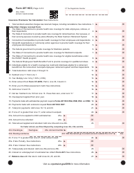 Form 207 HCC Connecticut Health Care Center Tax Return - Connecticut, Page 2