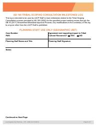 Form CP-4066 AB 168 Notice of Intent for Sb 35 Projects Referral Form - City of Los Angeles, California, Page 6