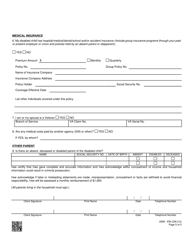 Form 2069-EM Parental Reimbursement Questionnaire - Nevada, Page 5