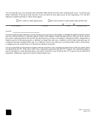 Form 2906-EG Non-custodial Parent (Ncp) Form - Nevada, Page 2