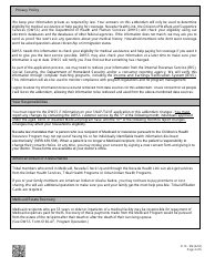 Form 2110-EM Medical Assistance Addendum - Nevada, Page 4