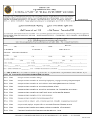 Renewal Application for Bail Enforcement Licensing - Utah, Page 3
