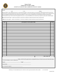 Application for Bail Enforcement Licensing - Utah, Page 5