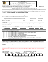 Document preview: Renewal Application for Private Investigator License - Utah