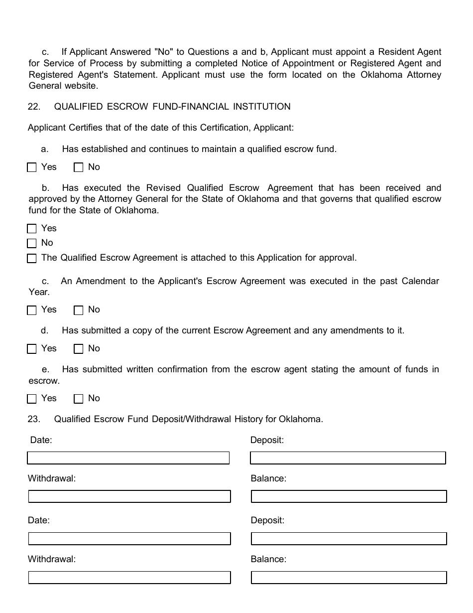 Tobacco Directory Application - Oklahoma, Page 12