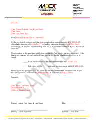 Contract Close out for a&amp;e Contracts - Sample - Maryland, Page 2