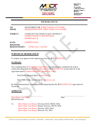 Contract Close out for a&amp;e Contracts - Sample - Maryland, Page 3