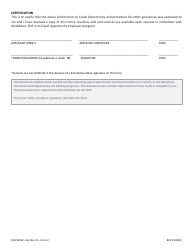 Form 2 Equal Opportunity Notice and Acknowledgment Form - South Dakota, Page 2