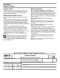 IRS Form 941 Employer&#039;s Quarterly Federal Tax Return, Page 5