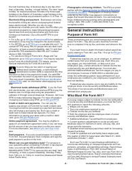 Instructions for IRS Form 941 Employer&#039;s Quarterly Federal Tax Return, Page 4
