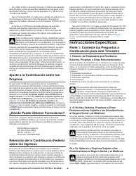 Instrucciones para IRS Formulario 941-PR Planilla Para La Declaracion Federal Trimestral Del Patrono (Puerto Rican Spanish), Page 9