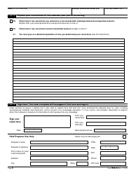 IRS Form 943-X Adjusted Employer&#039;s Annual Federal Tax Return for Agricultural Employees or Claim for Refund, Page 5