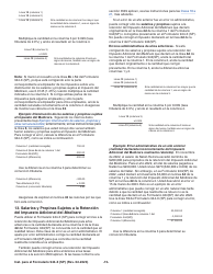 Instrucciones para IRS Formulario 944-X (SP) Ajuste a La Declaracion Federal Anual De Impuestos Del Empleador O Reclamacion De Reembolso (Spanish), Page 15