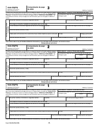 IRS Formulario 1040-ES (PR) Impuestos Federales Estimados Sobre El Trabajo Por Cuenta Propia Y Sobre El Empleo De Empleados Domesticos - Puerto Rico (Puerto Rican Spanish), Page 5