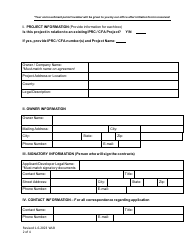 Encroachment Agreement Amendment Initiation Form - City of Fort Worth, Texas, Page 2