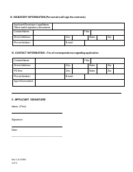 Encroachment Agreement Termination Form - City of Fort Worth, Texas, Page 2