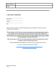 Assignment and Consent Initiation Form - City of Fort Worth, Texas, Page 3