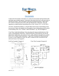 Residential Building Permit Application - Additions - City of Fort Worth, Texas, Page 4