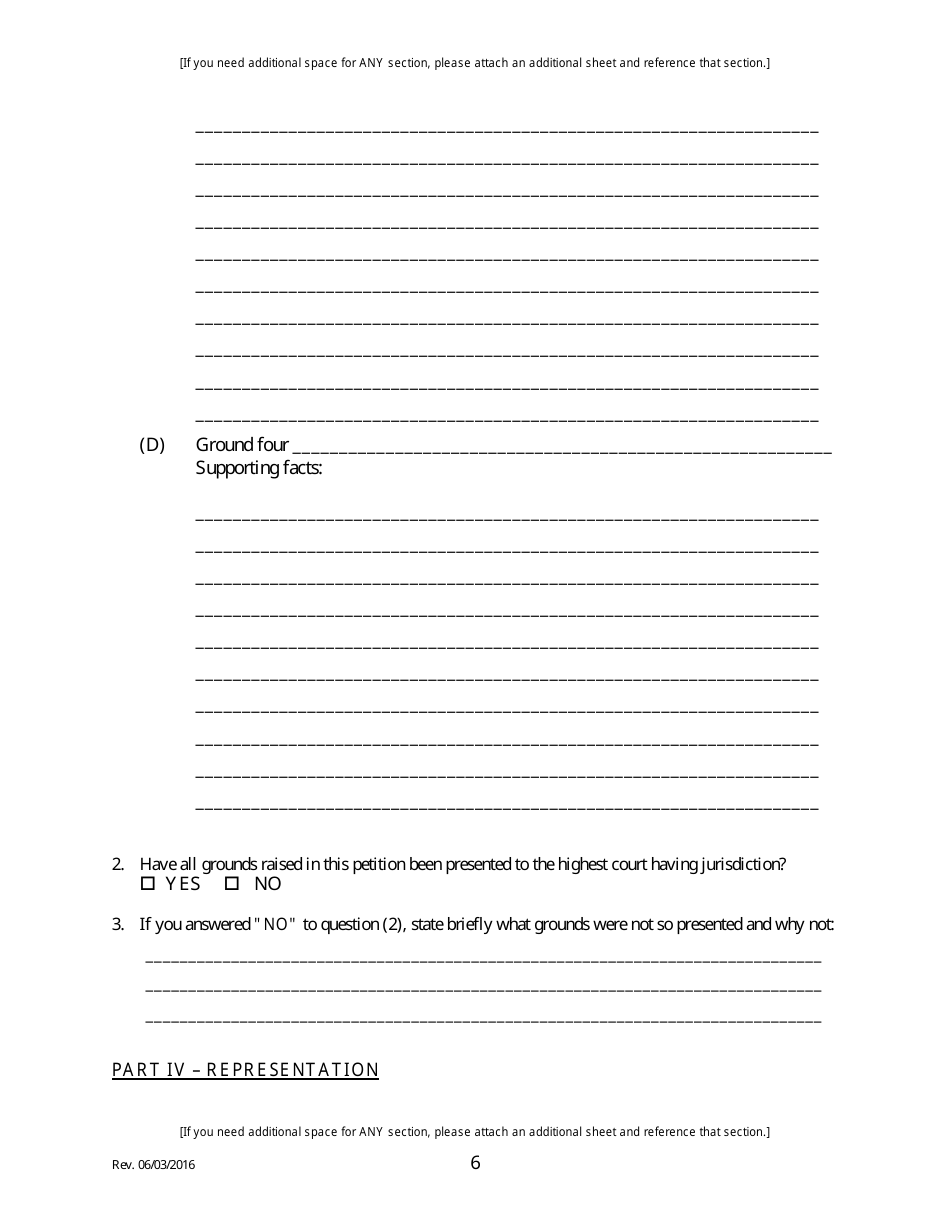 Amended Petition for Writ of Habeas Corpus - Person in State Custody - Illinois, Page 6