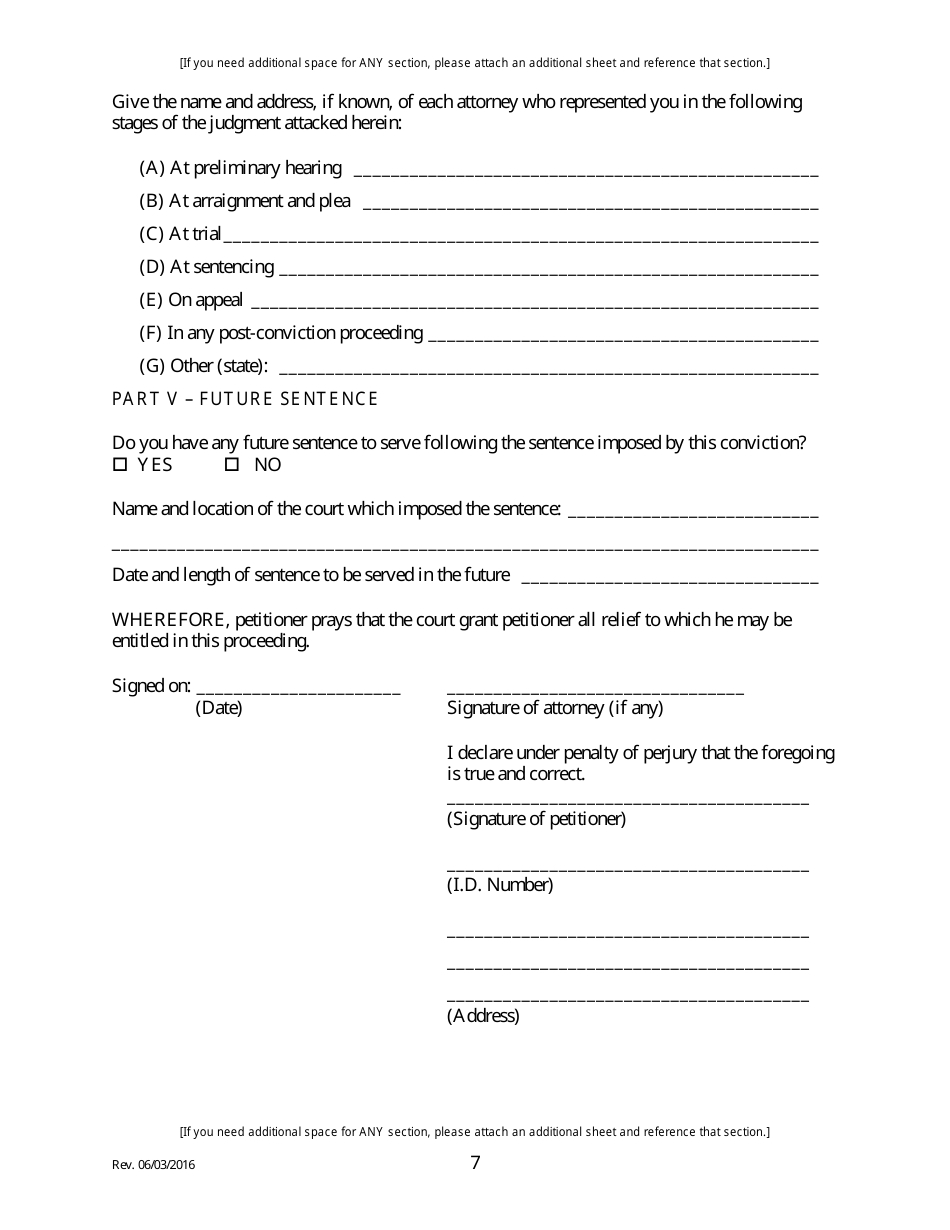 Amended Petition for Writ of Habeas Corpus - Person in State Custody - Illinois, Page 7