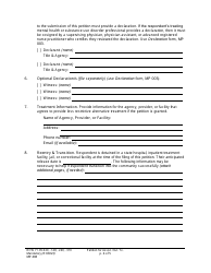 Form MP408 Petition for Assisted Outpatient Treatment (Ptaot) - Washington, Page 4
