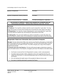 Form XR141 Extreme Risk Protection Order - Washington, Page 6