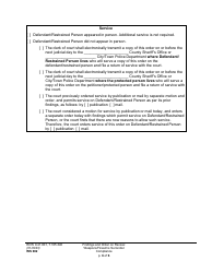 Form WS002 Findings and Order on Review: Weapons/Firearms Surrender Compliance - Washington, Page 6