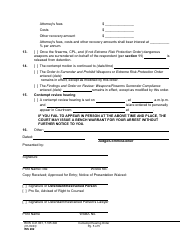 Form WS202 Contempt Hearing Order - Washington, Page 5
