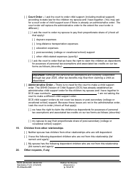 Form FL Divorce201 Petition for Divorce (Dissolution) - Washington, Page 10
