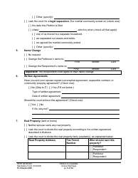 Form FL Divorce205 Petition to Invalidate (Annul) Marriage - Washington, Page 3