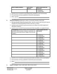 Form FL Divorce205 Petition to Invalidate (Annul) Marriage - Washington, Page 4