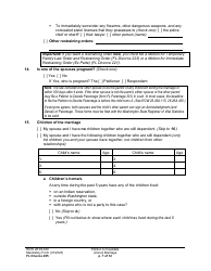Form FL Divorce205 Petition to Invalidate (Annul) Marriage - Washington, Page 7