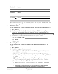 Form FL Divorce211 Response to Petition About a Marriage - Washington, Page 3