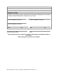 Washington State Child Support Schedule Worksheets - 3-parent Family - Washington, Page 6