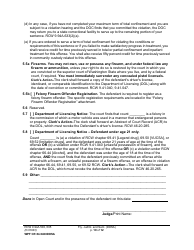 Form WPF CR84.0400DOSA Felony Judgment and Sentence - Drug Offender Sentencing Alternative - Washington, Page 10