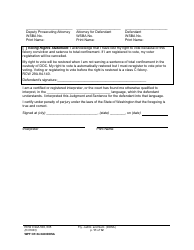 Form WPF CR84.0400DOSA Felony Judgment and Sentence - Drug Offender Sentencing Alternative - Washington, Page 11