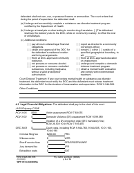 Form WPF CR84.0400DOSA Felony Judgment and Sentence - Drug Offender Sentencing Alternative - Washington, Page 6